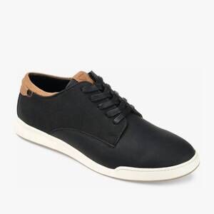 NEW VANCE CO. unisex aydon casual sneaker in black